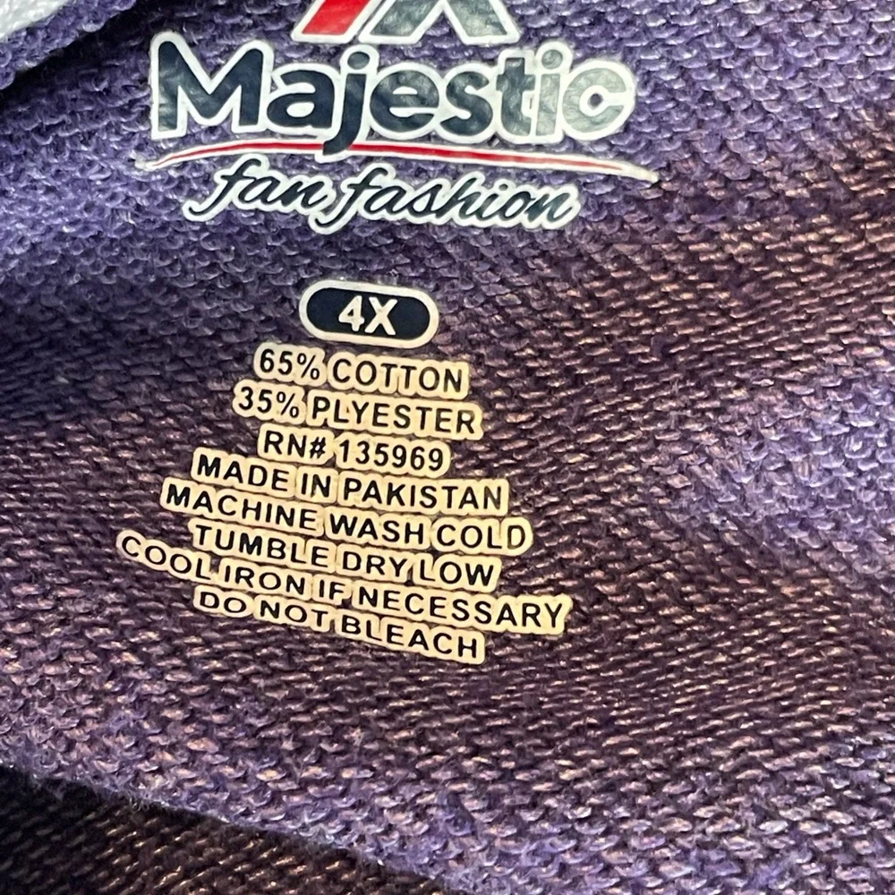 Orlando City Soccer Club NWT Majestic Fan Fashion Plus Size Hoodie. Size 4XL - Picture 6 of 9